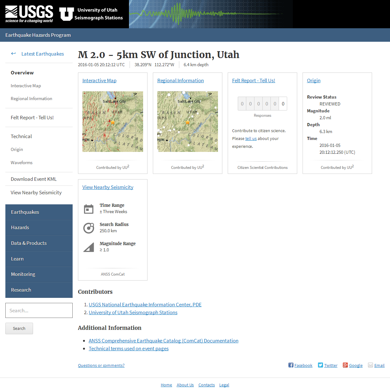 M 2.0 - 5km SW of Junction, Utah.png