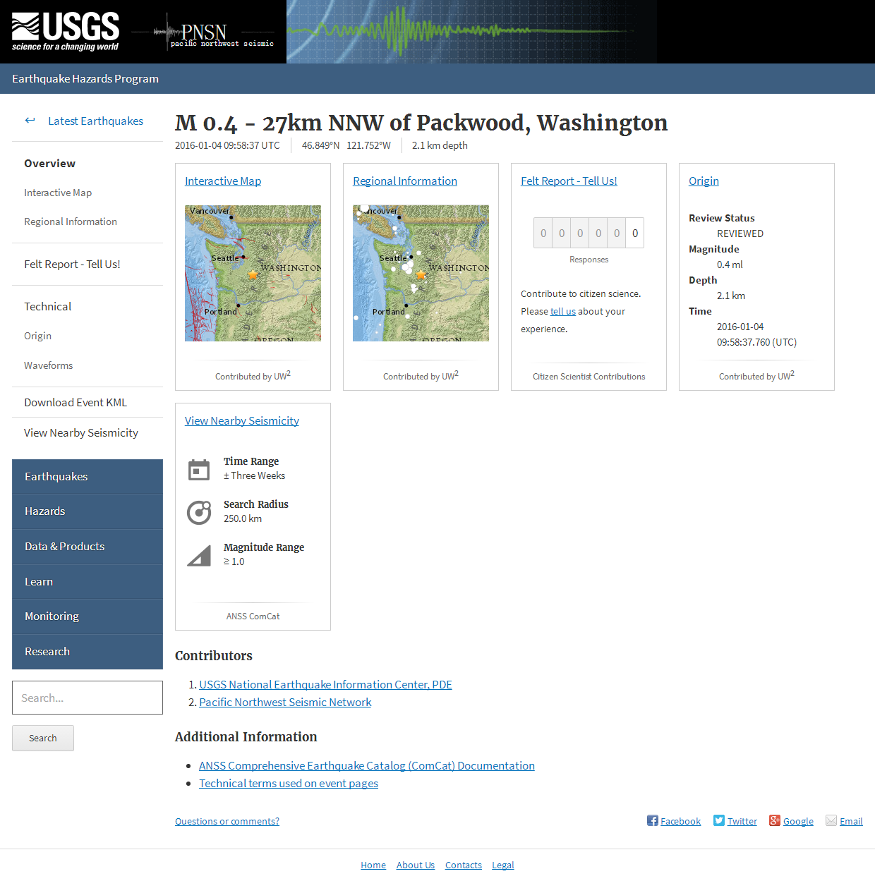 M 0.4 - 27km NNW of Packwood, Washington.png