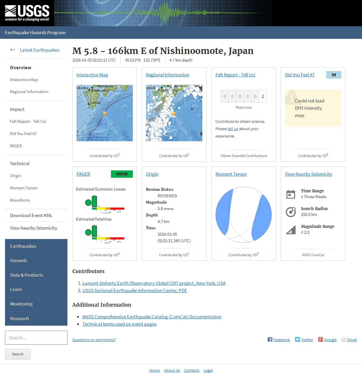 M 5.8 - 166km E of Nishinoomote, Japan.png