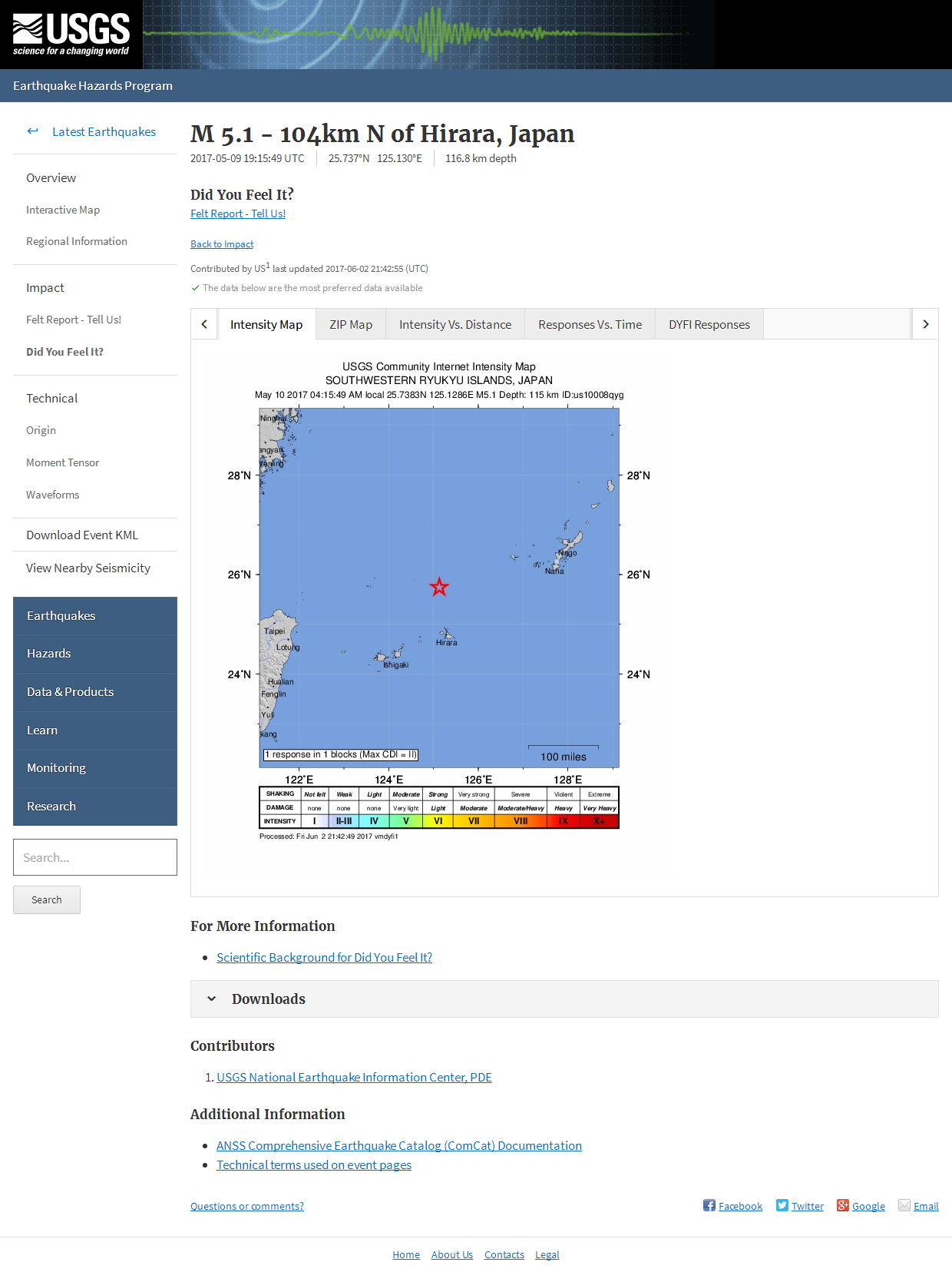 M 5.1 - 104km N of Hirara, Japan.png