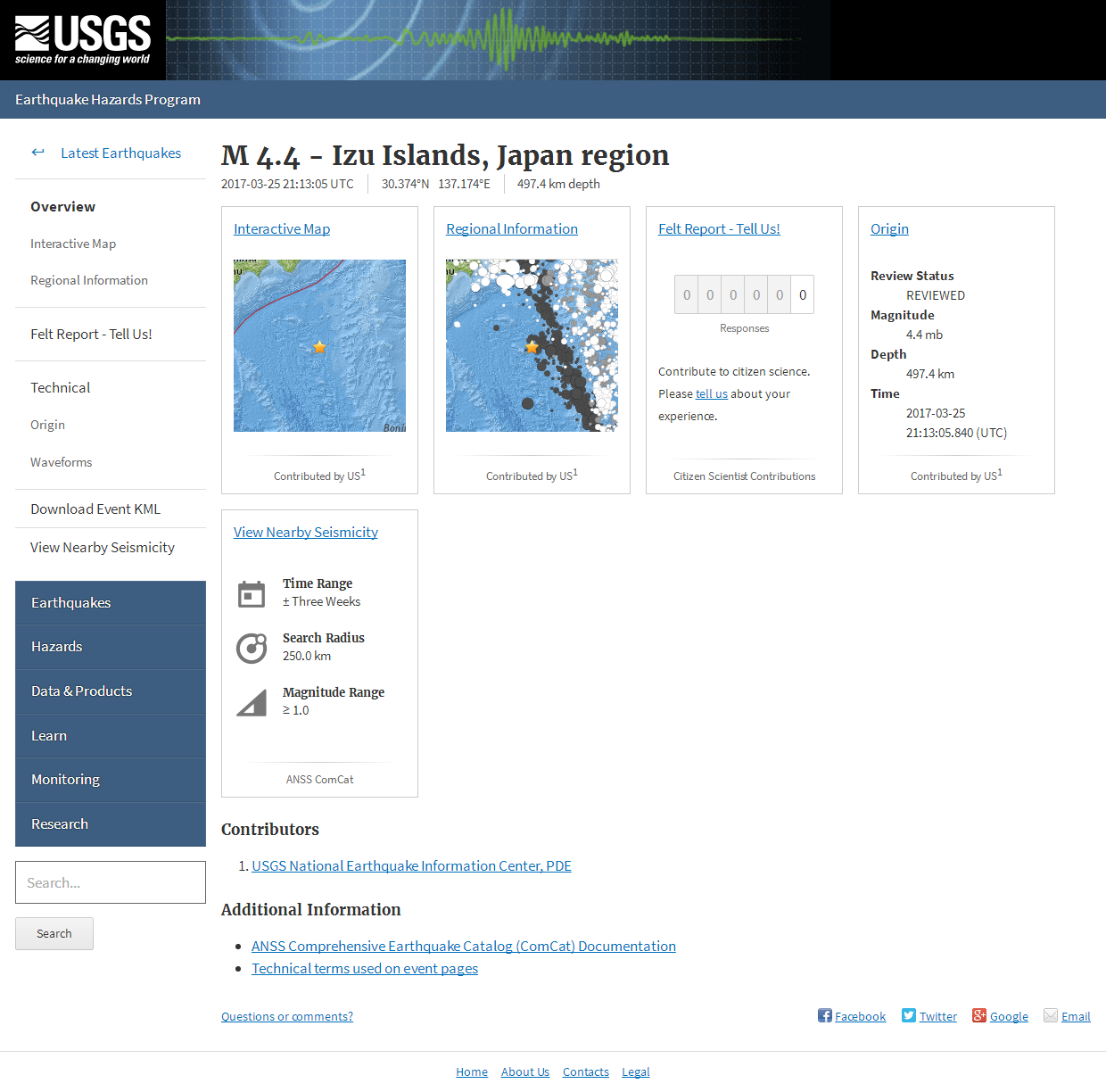 M 4.4 - Izu Islands, Japan region.png