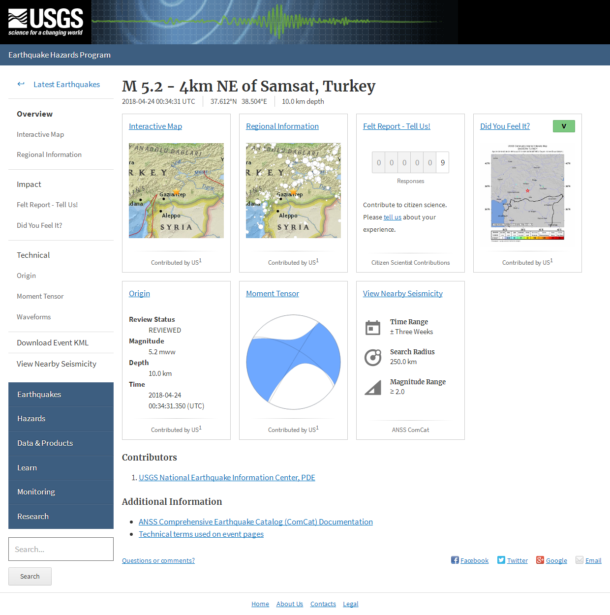 M 5.2 - 4km NE of Samsat, Turkey.png