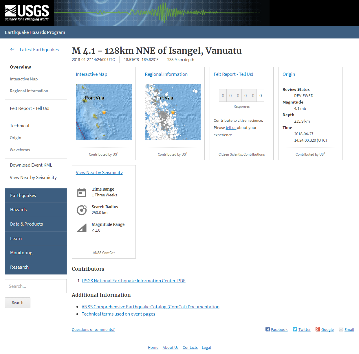 M 4.1 - 128km NNE of Isangel, Vanuatu.png