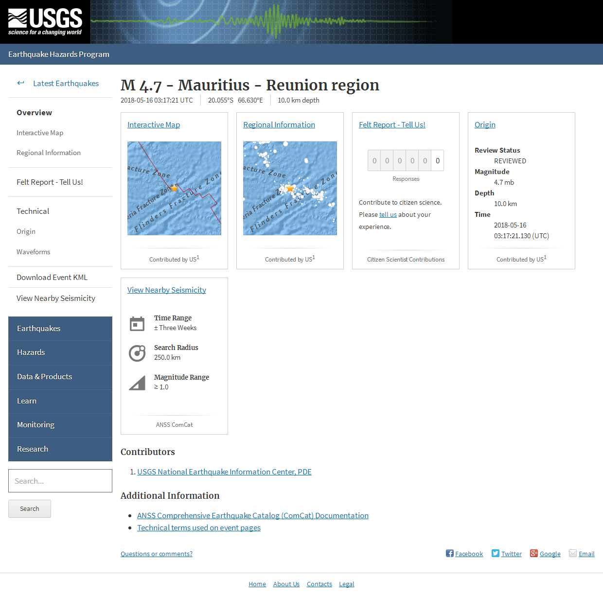 M 4.7 - Mauritius - Reunion region.png