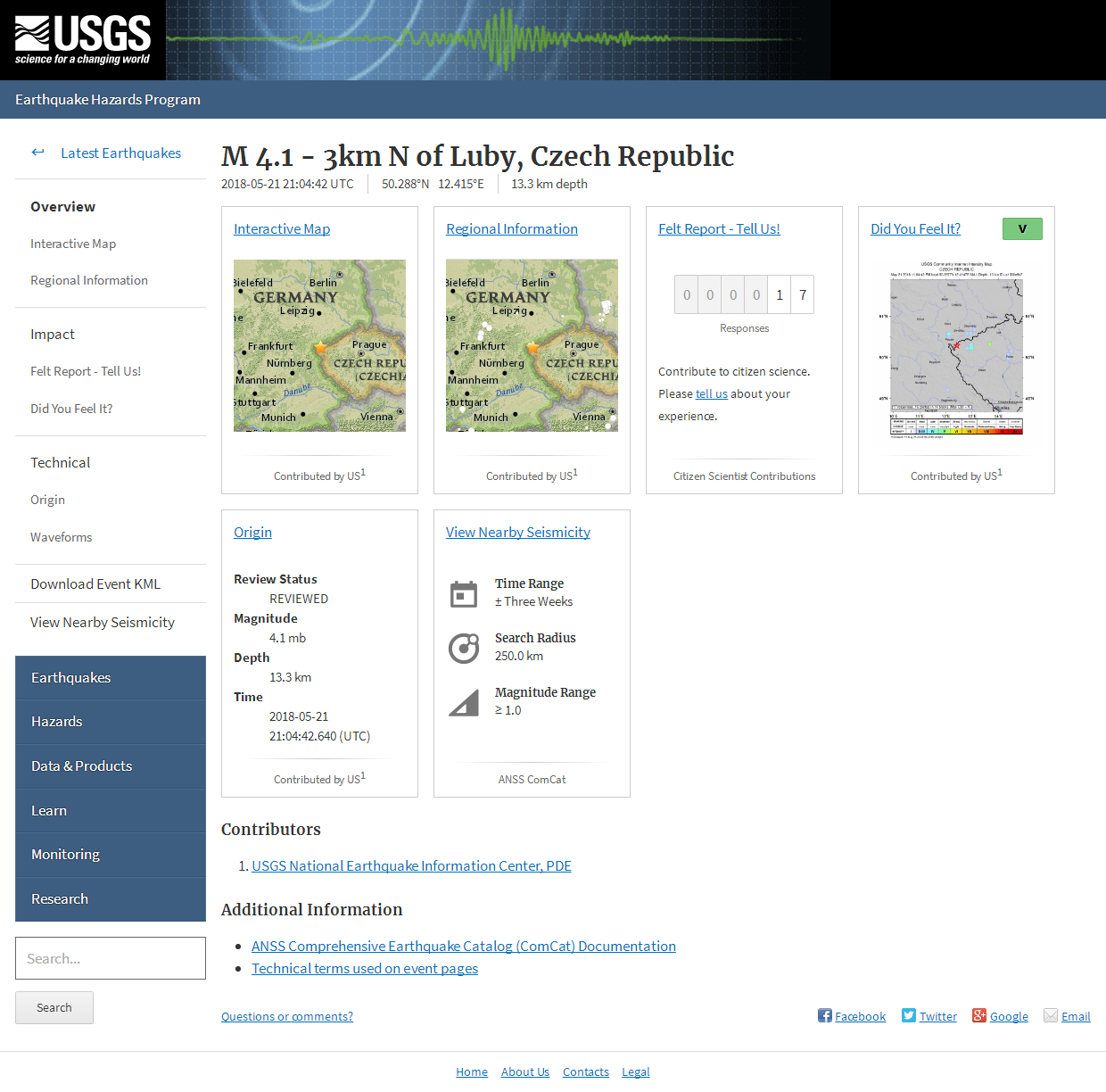 M 4.1 - 3km N of Luby, Czech Republic.png