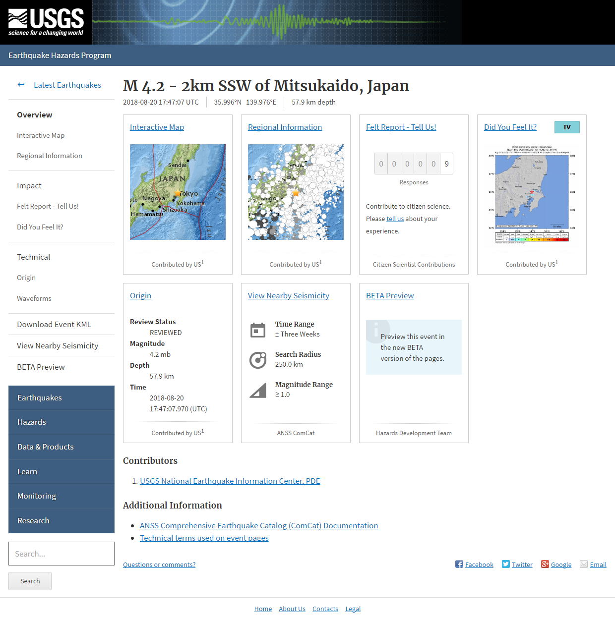 M 4.2 - 2km SSW of Mitsukaido, Japan.png