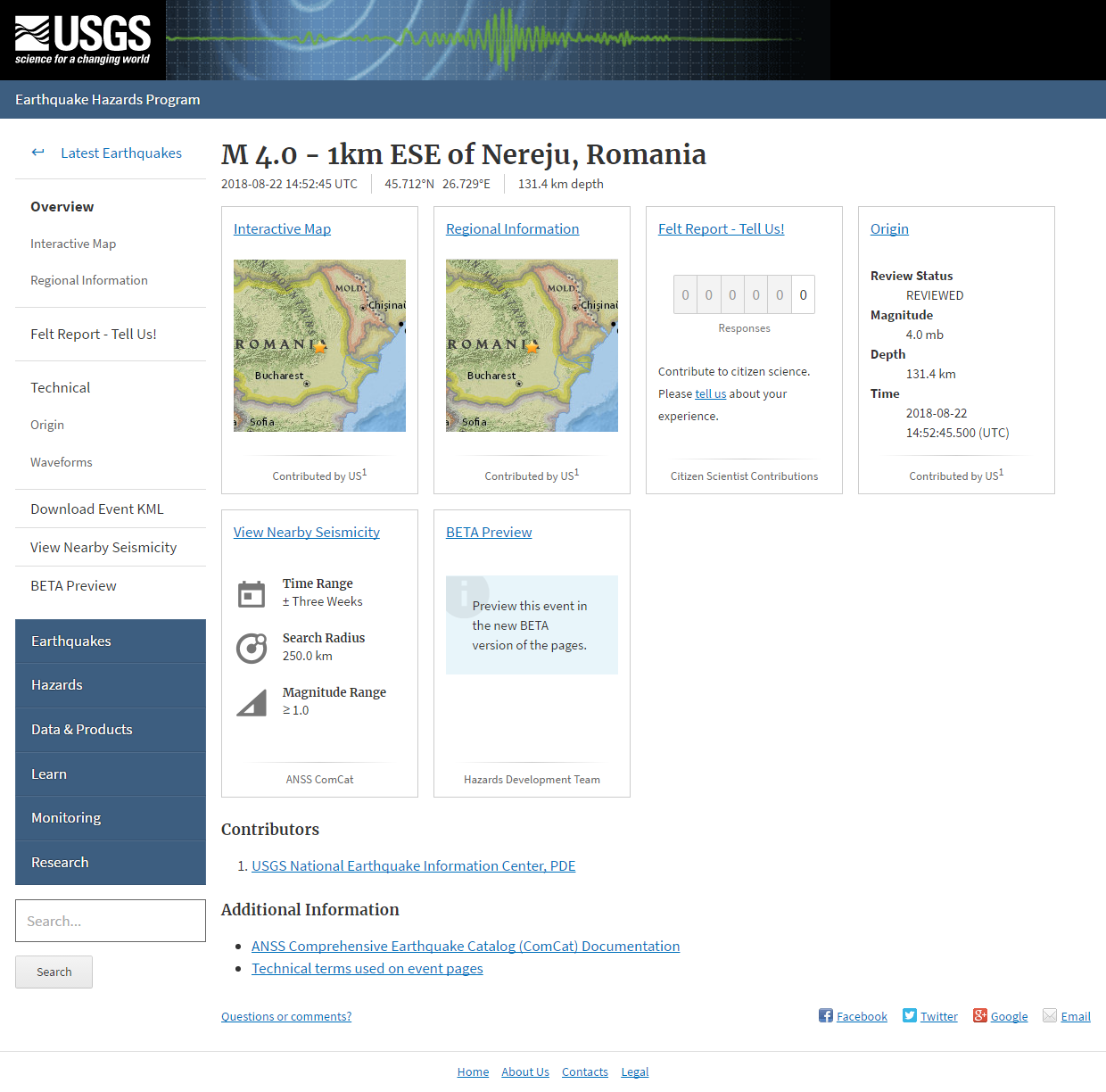 M 4.0 - 1km ESE of Nereju, Romania.png