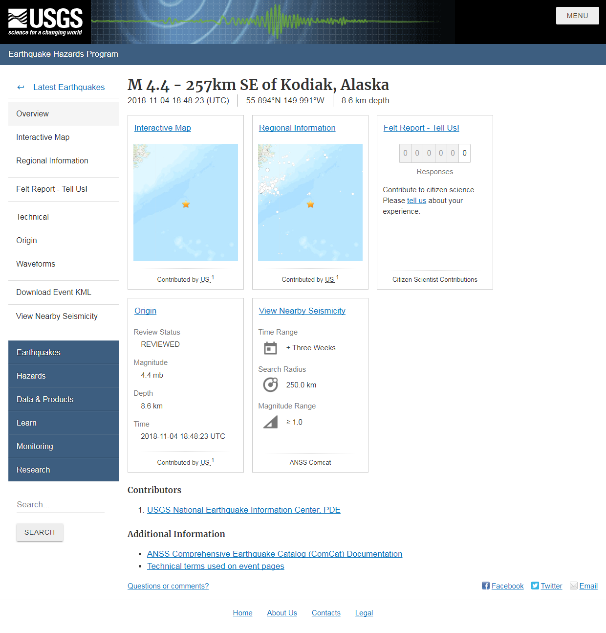 M 4.4 - 257km SE of Kodiak, Alaska.png