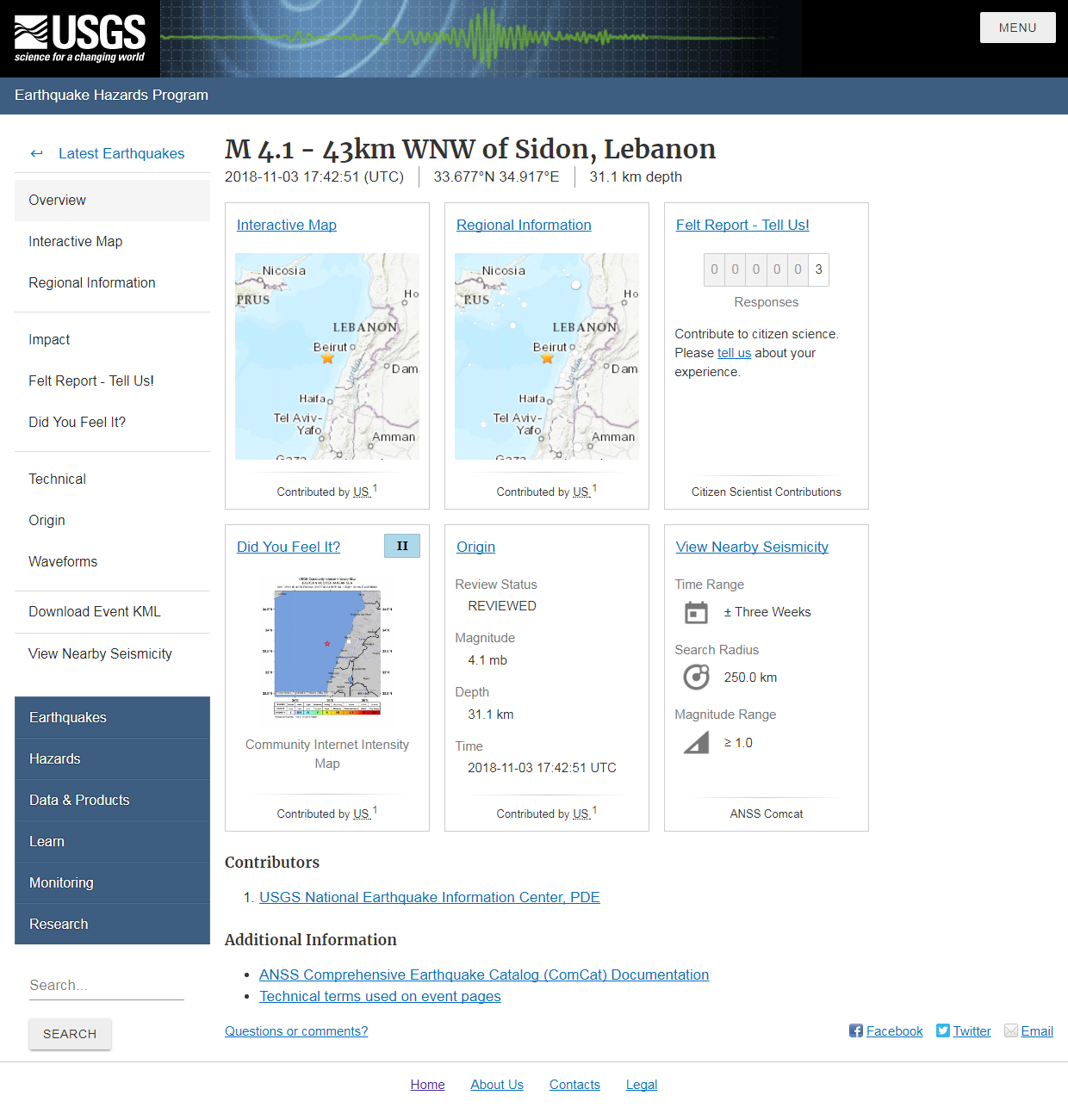 M 4.1 - 43km WNW of Sidon, Lebanon.png