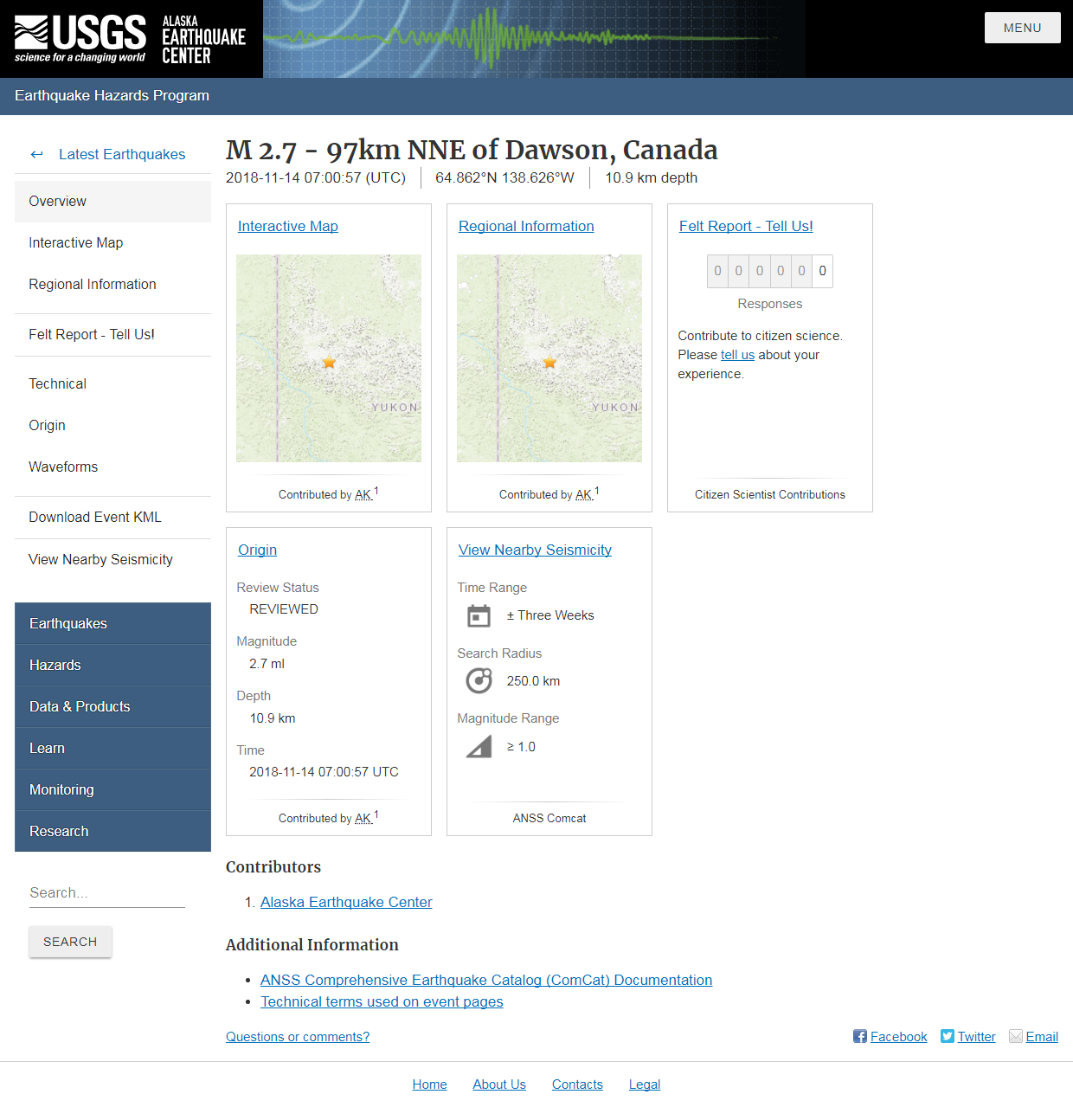 M 2.7 - 97km NNE of Dawson, Canada.png