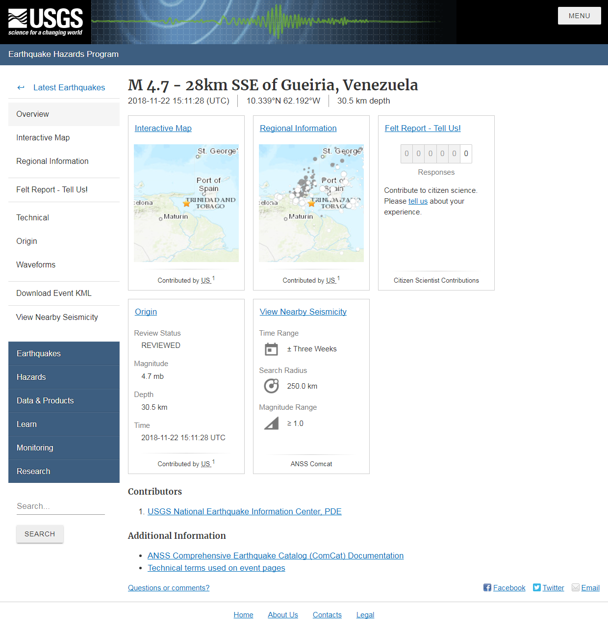 M 4.7 - 28km SSE of Gueiria, Venezuela.png
