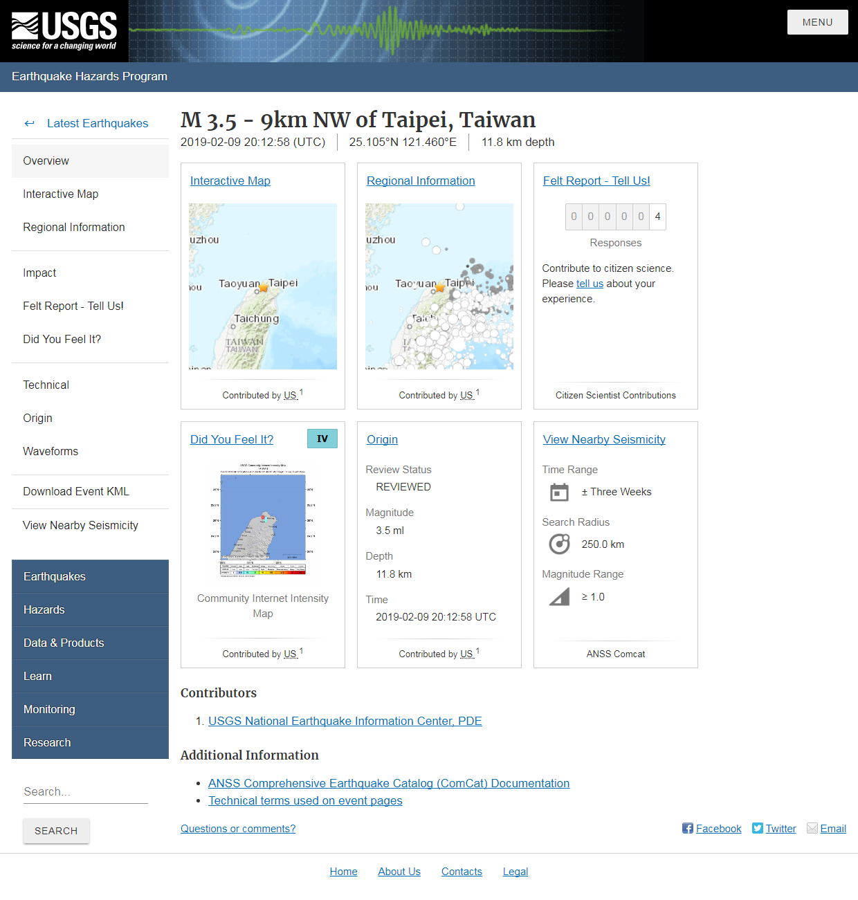 M 3.5 - 9km NW of Taipei, Taiwan.png