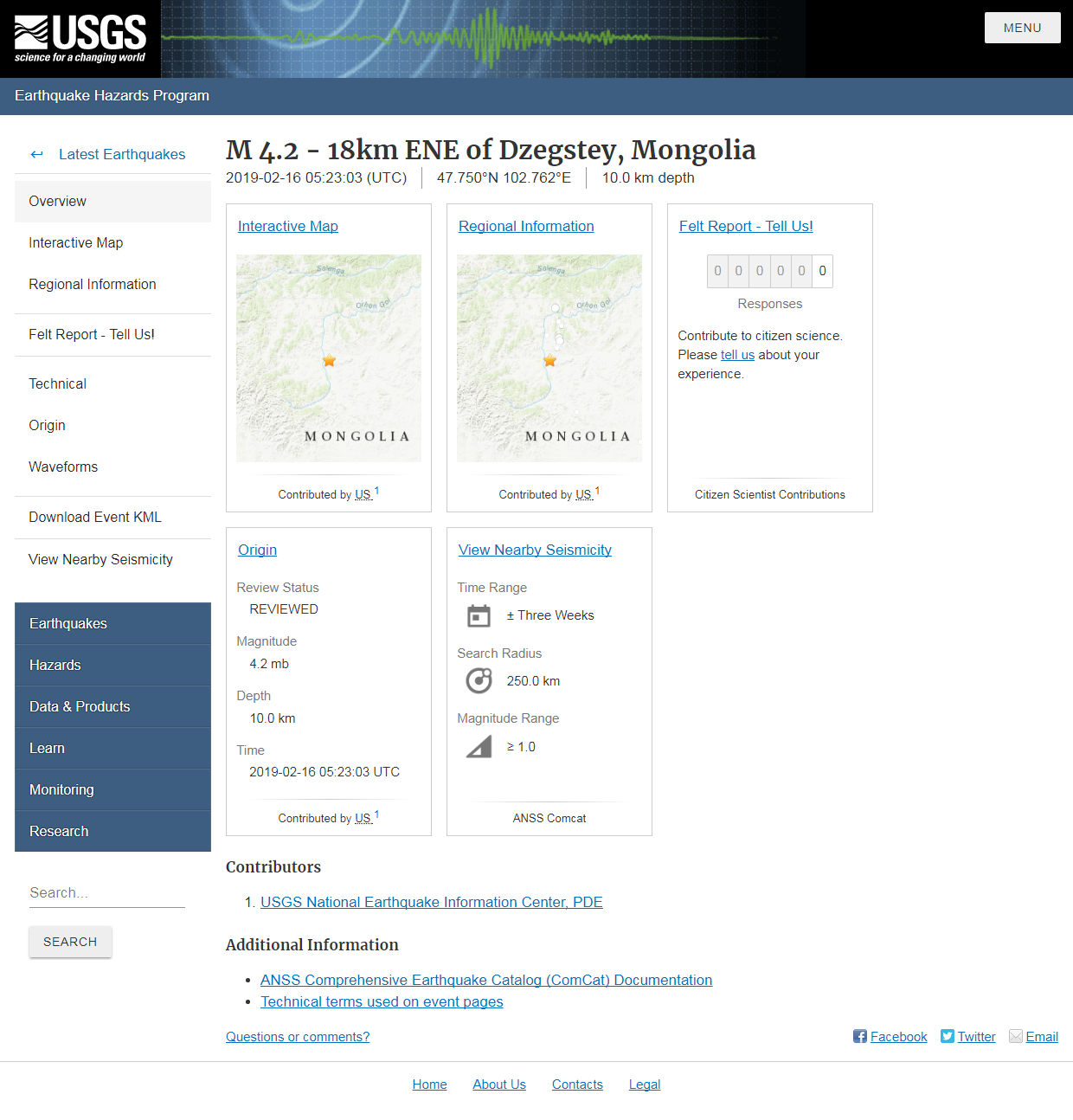 M 4.2 - 18km ENE of Dzegstey, Mongolia.png