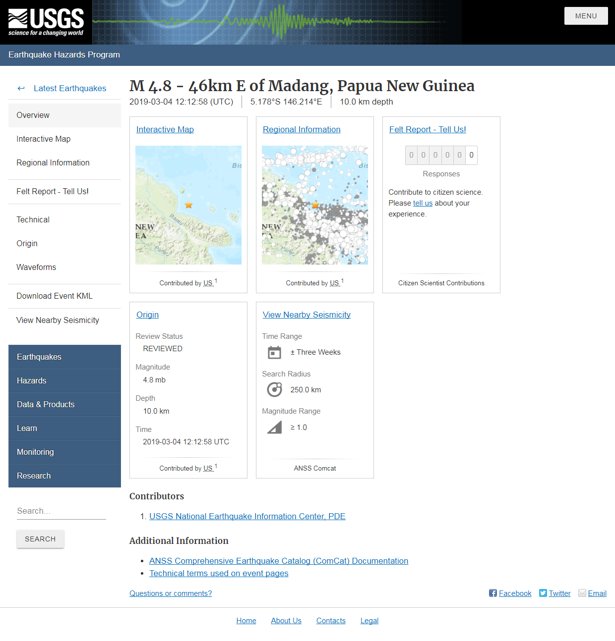 M 4.8 - 46km E of Madang, Papua New Guinea.png