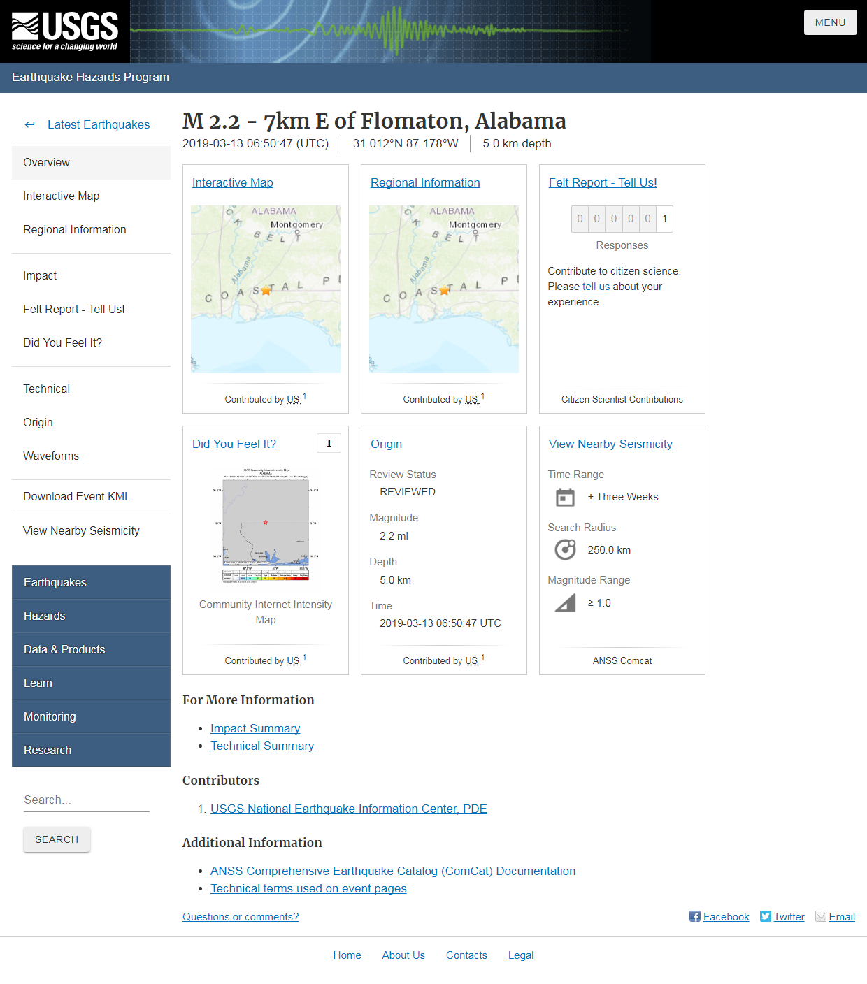 M 2.2 - 7km E of Flomaton, Alabama.png