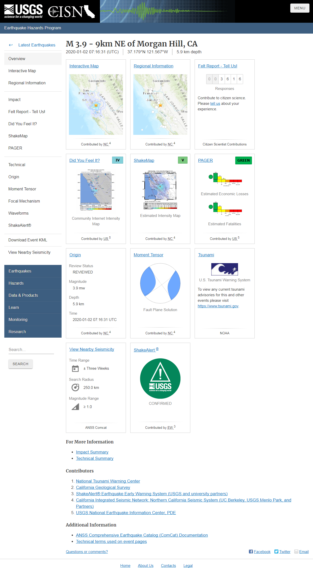 M 3.9 - 9km NE of Morgan Hill, CA.png