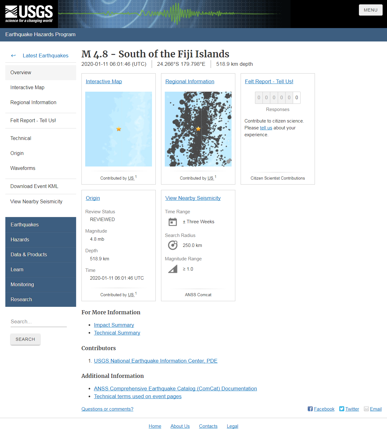 M 4.8 - South of the Fiji Islands.png