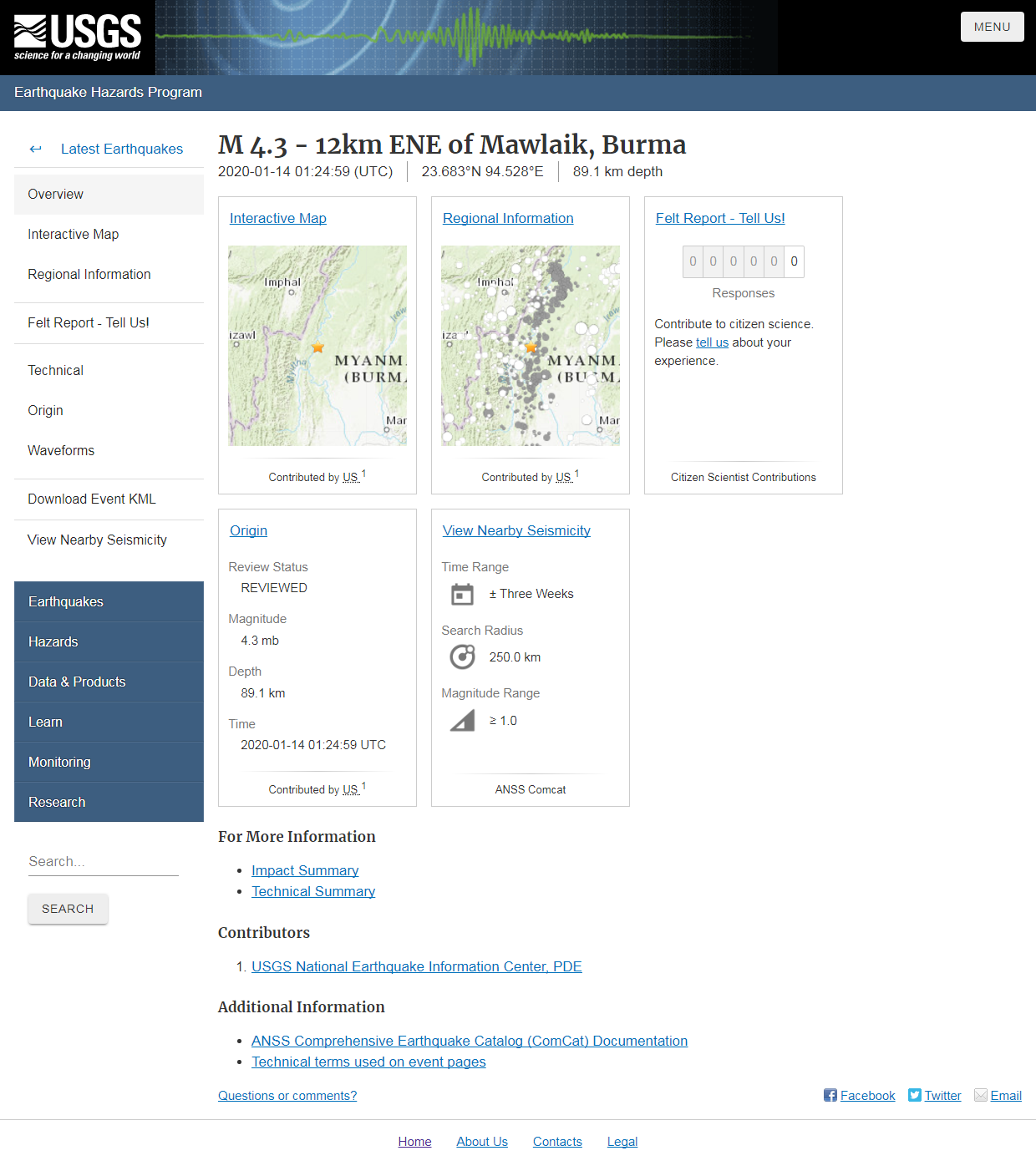 M 4.3 - 12km ENE of Mawlaik, Burma.png