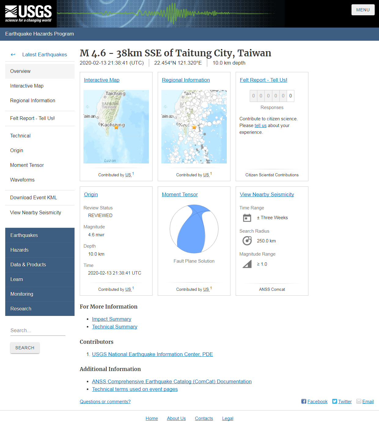 M 4.6 - 38km SSE of Taitung City, Taiwan.png
