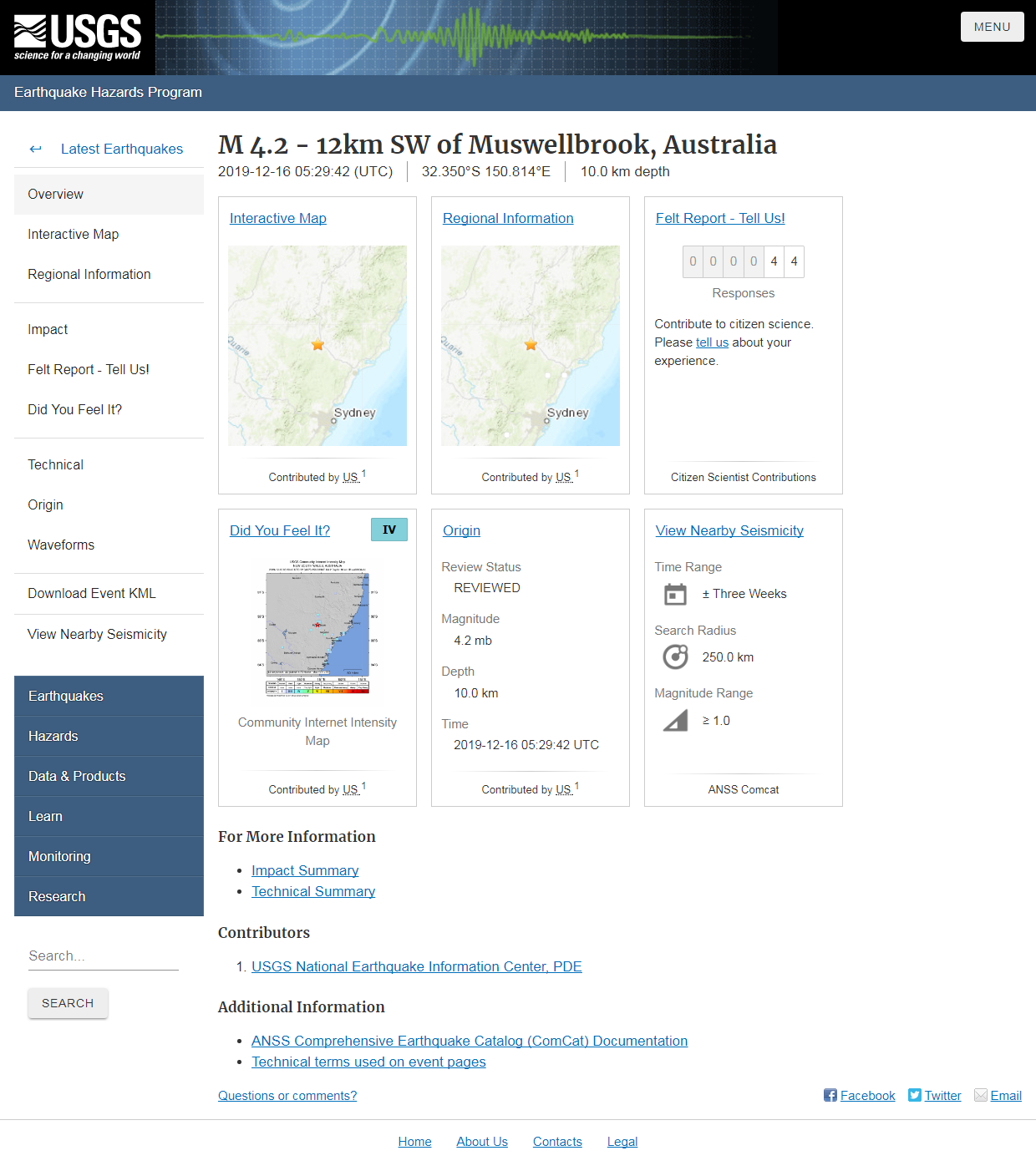 M 4.2 - 12km SW of Muswellbrook, Australia.png