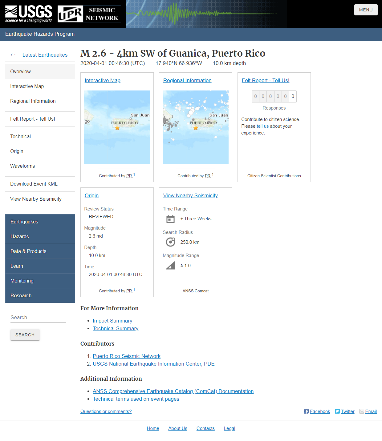 M 2.6 - 4km SW of Guanica, Puerto Rico.png
