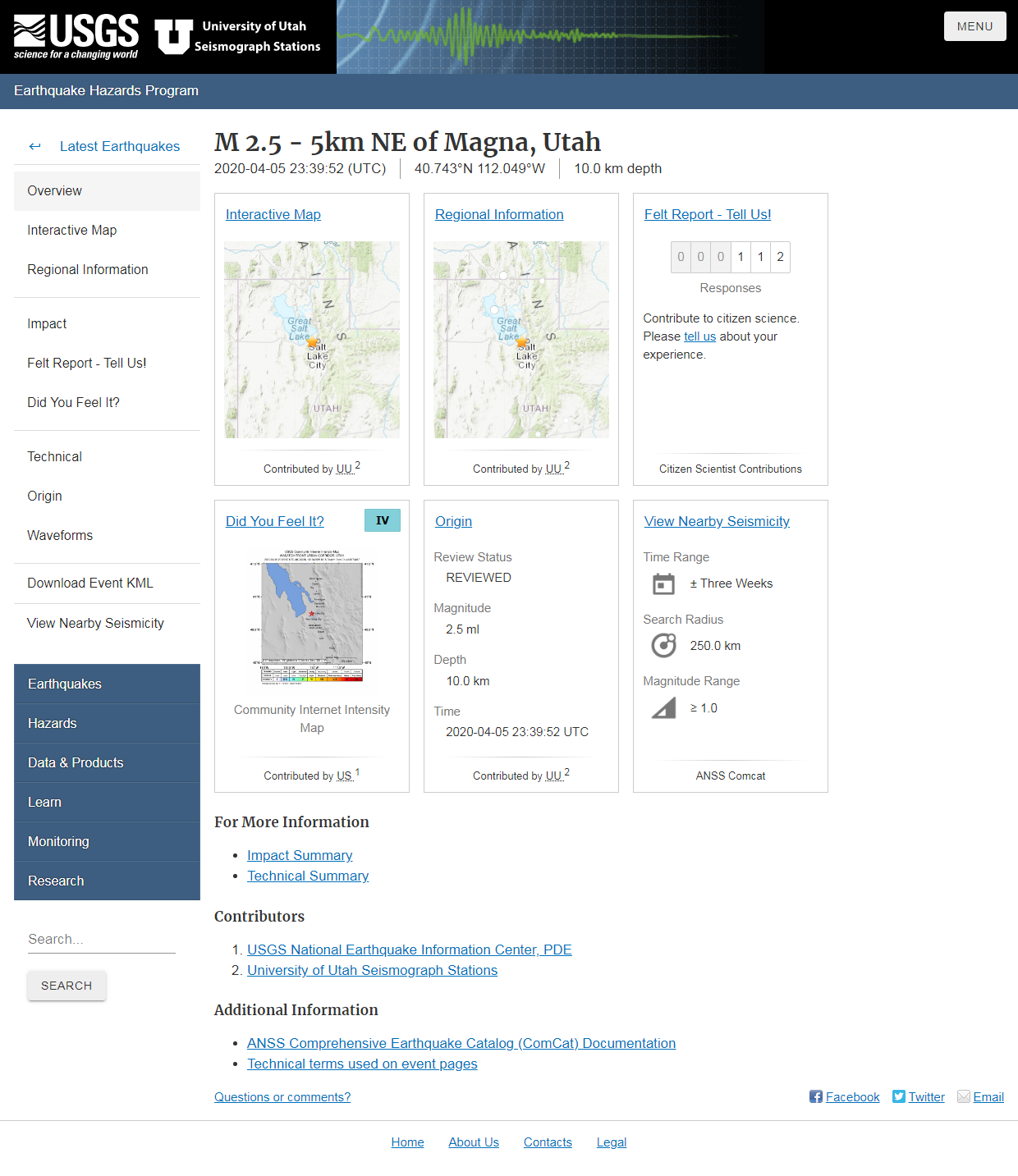 M 2.5 - 5km NE of Magna, Utah.png