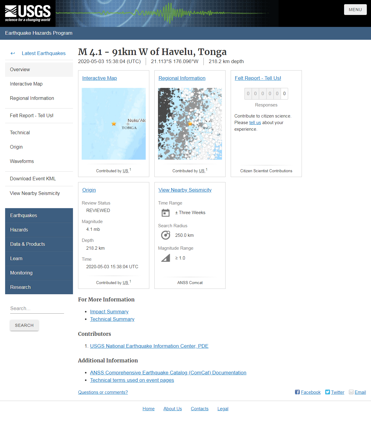 M 4.1 - 91km W of Havelu, Tonga.png
