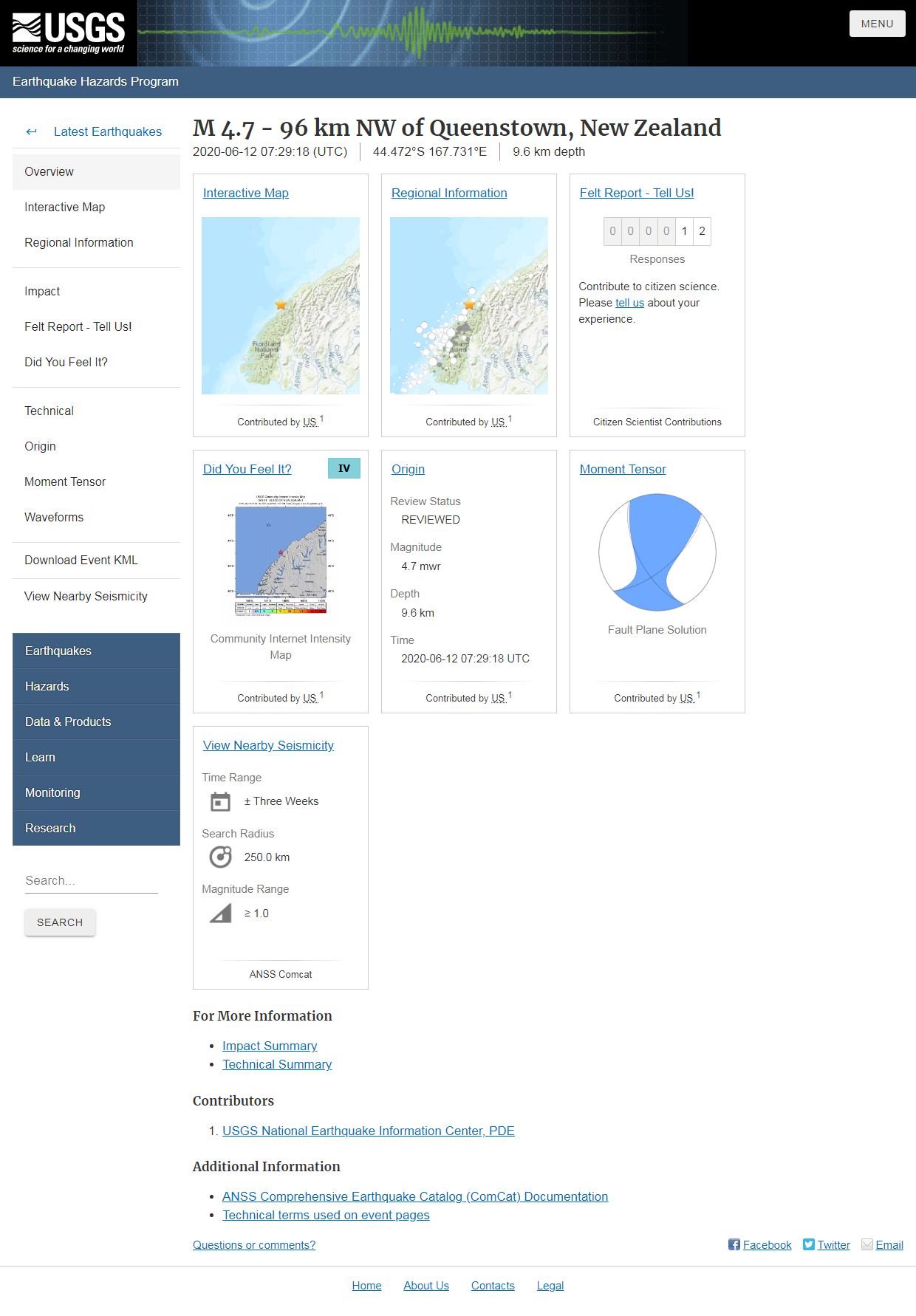 M 4.7 - 96 km NW of Queenstown, New Zealand.png