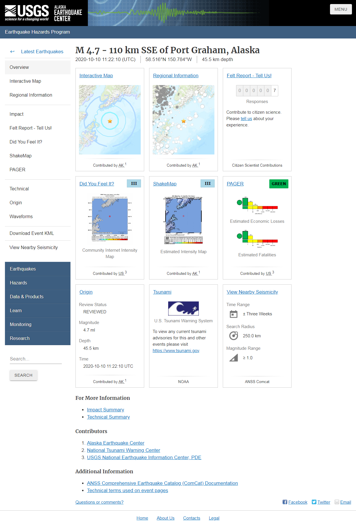 M 4.7 - 110 km SSE of Port Graham, Alaska.png