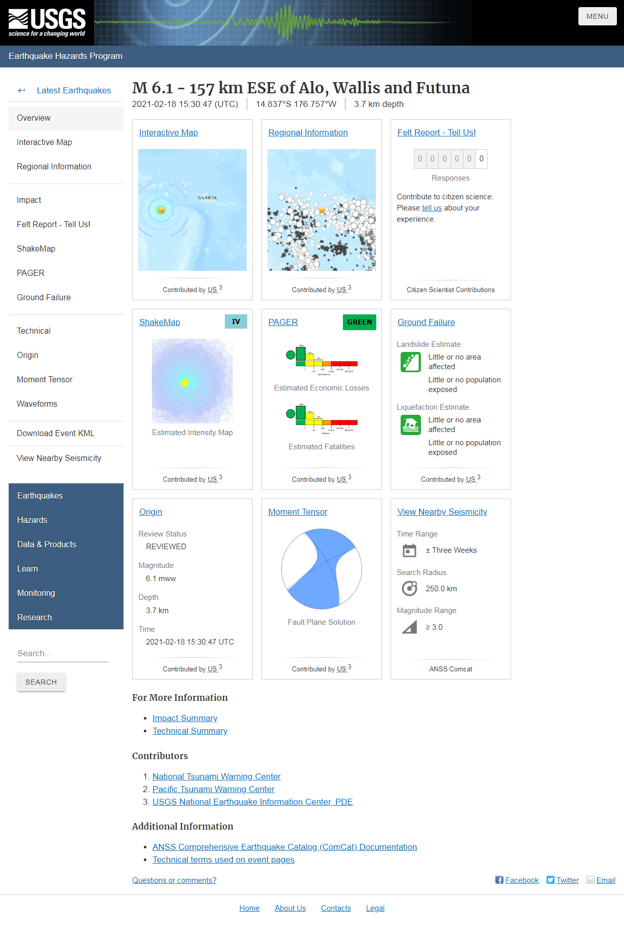 M 6.1 - 157 km ESE of Alo, Wallis and Futuna.png