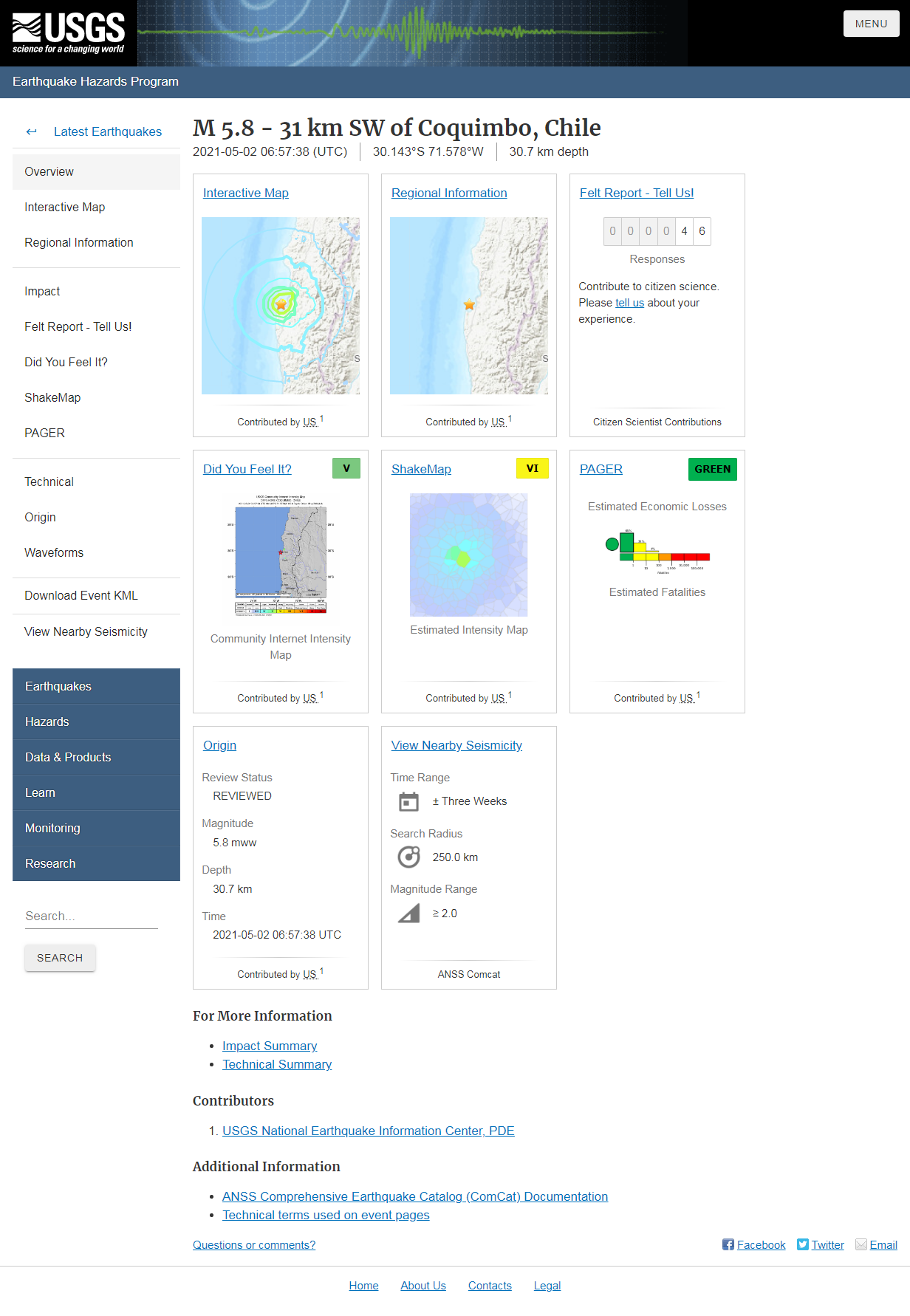 M 5.8 - 31 km SW of Coquimbo, Chile.png