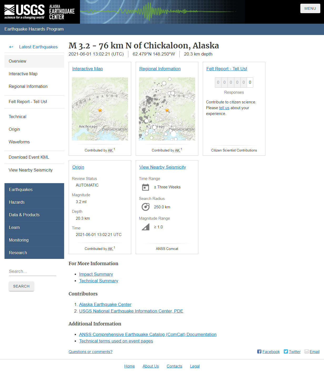 M 3.2 - 76 km N of Chickaloon, Alaska.png