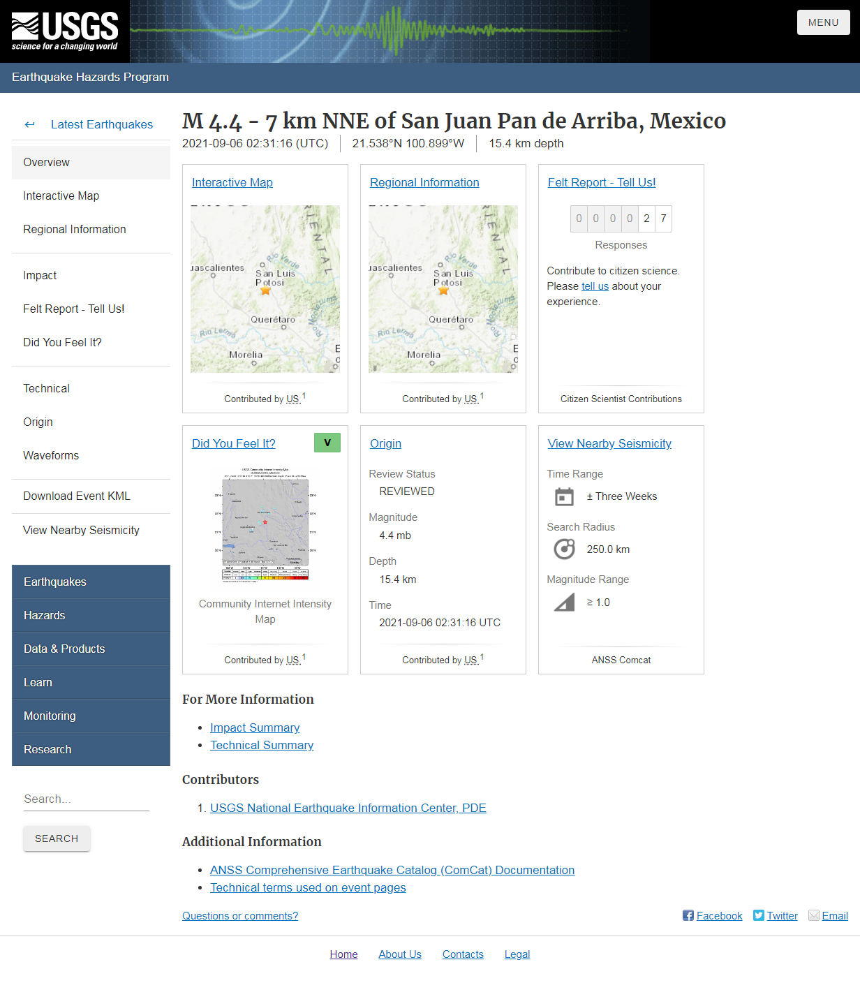 M 4.4 - 7 km NNE of San Juan Pan de Arriba, Mexico.png