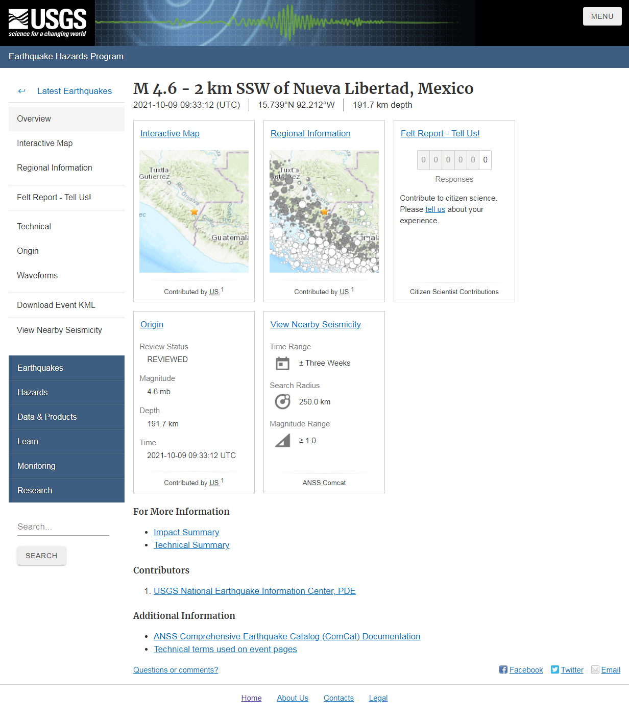 M 4.6 - 2 km SSW of Nueva Libertad, Mexico.png